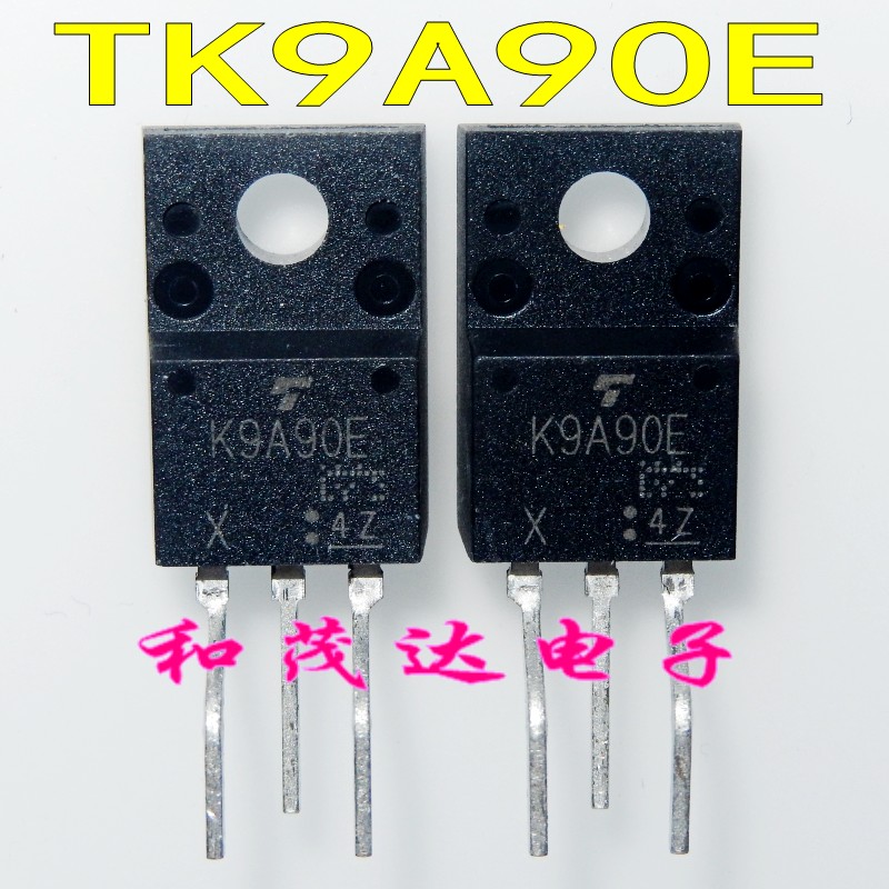 TK9A90E直插TO-220F塑封 K9A90E全新进口高压MOS场效应管900V9A-图0