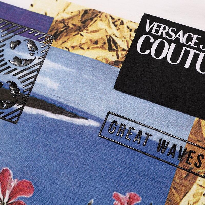 versace /范思哲男士字母鲜花t恤 邦琦国际T恤