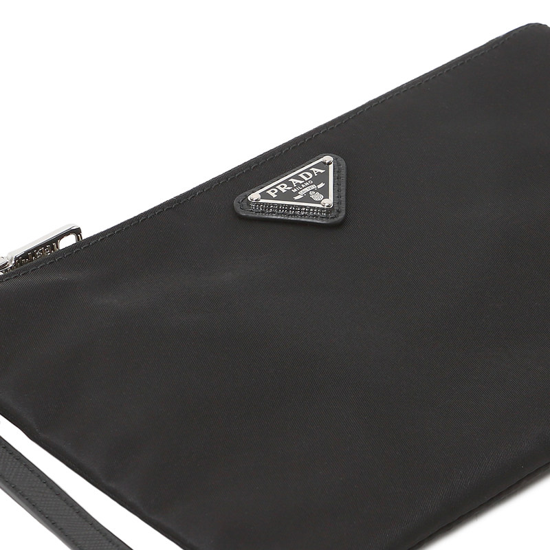 prada /普拉达长款拉链新品手提袋 邦琦国际男士包袋