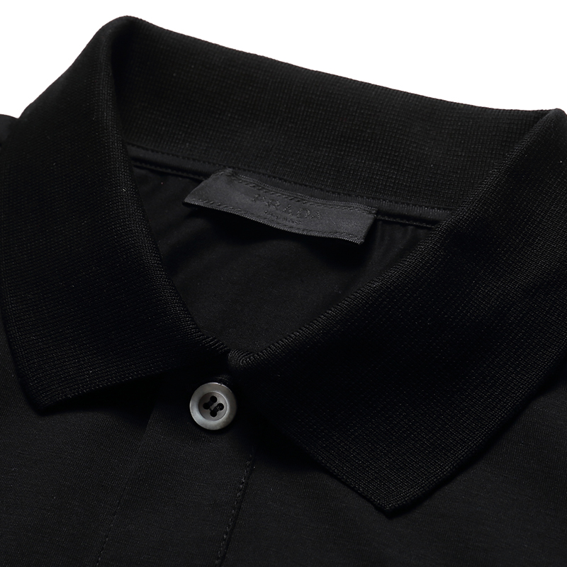 prada /普拉达男装短袖翻领polo衫 邦琦国际Polo衫