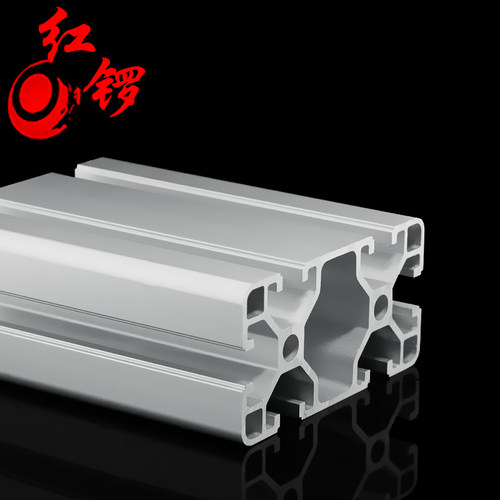 红锣工业铝型材 欧标4080流水线铝材 机器设备框架方管型材铝合金 - 图0