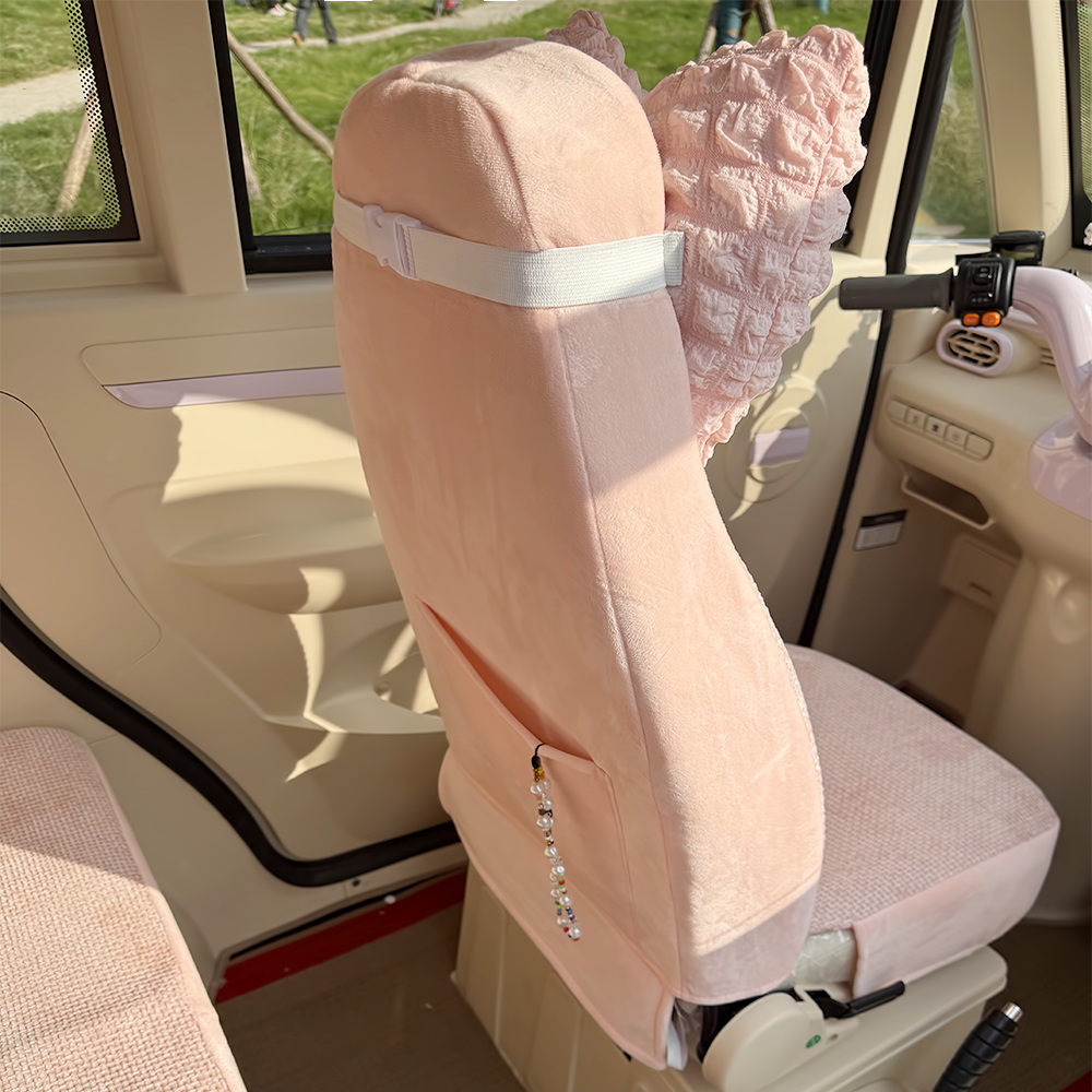 盛昊米粒e01pro米丽T8F8F9乔治卡迪电动三轮车内饰坐垫套装饰座套 - 图1