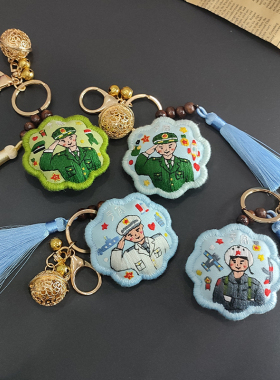 钥匙扣手工中国风手工diy