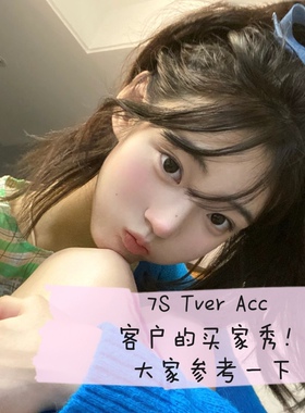 tver Acc韩国进口印花蝴蝶结牛仔发夹 发饰女蓝色氛围感ins