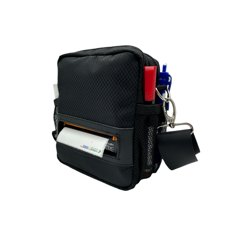 快递员蓝牙打印机包牛津布防刮结实耐用腰跨两用取件揽收专用包,淘宝优惠券,粉丝福利购,淘宝优惠卷