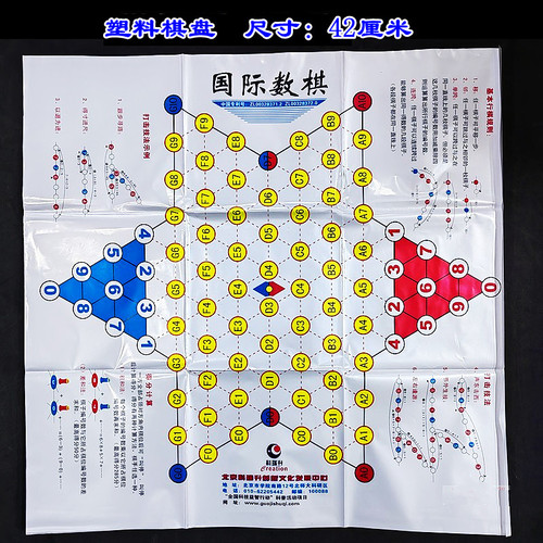 国际数棋青少年小学生益智竞赛数字棋学校本课教学棋数学学科数棋