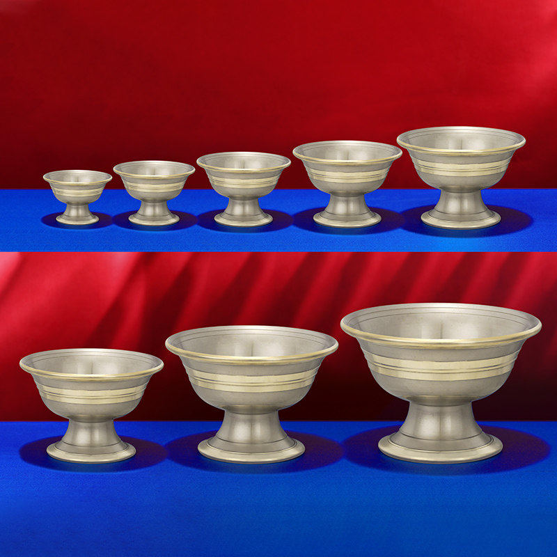尼泊尔青铜光面供水碗高脚供水杯高脚七供杯七支供佛杯铜供杯供,淘宝优惠券,粉丝福利购,淘宝优惠卷