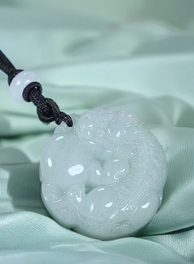 天然玉石新疆金丝玉有求必应貔貅