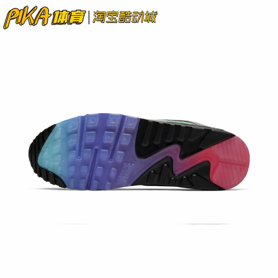 Nike Air Max 90电玩像素气垫缓震复古休闲跑鞋 DC0832-101 KY-图3