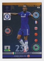 Panini 2014-2015 Champions League stars KIS Drogba Chelsea # 345