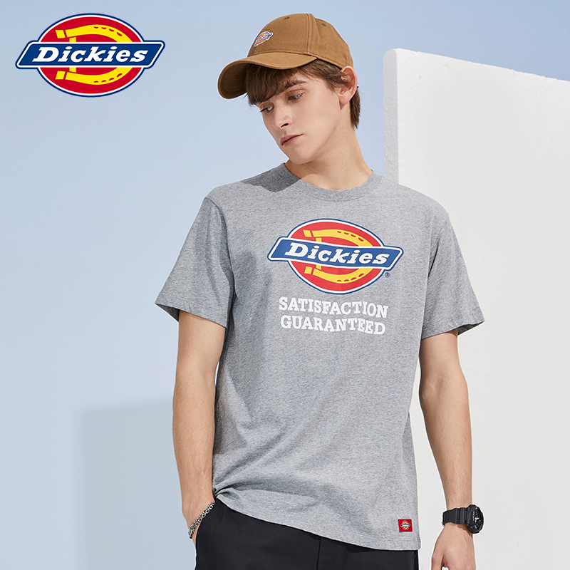 Dickies短袖T恤男潮牌百搭宽松LOGO印花夏季情侣新品全棉圆领TEE-图2