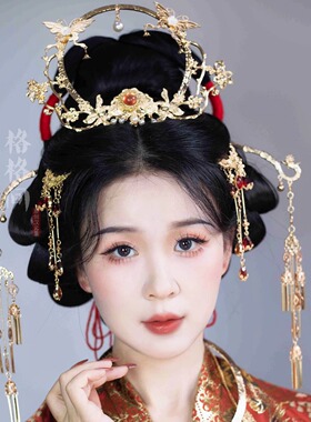 格格间发簪华丽流苏发簪