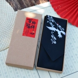 Хлопковый двухэтажный носовой платок, полотенце от пота, с вышивкой, делается под заказ, для бега