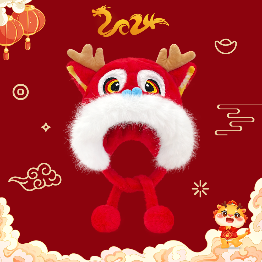 日系可爱卡通毛绒绒雷锋帽子女秋冬季保暖加厚护耳帽显脸小套头帽,淘宝优惠券,粉丝福利购,淘宝优惠卷