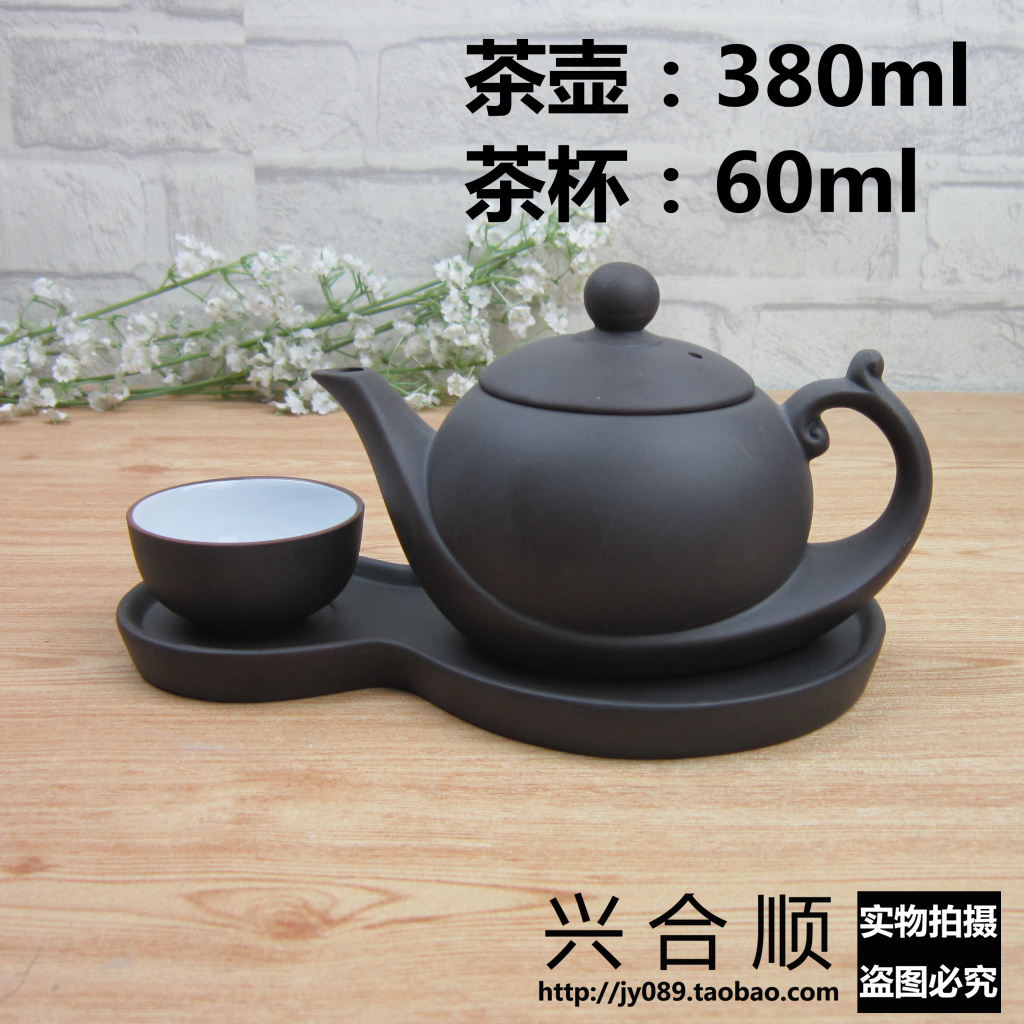 酒店餐厅茶楼蒸汤壶套装华氏名家功夫汤茶具养生壶三件套可定制-图3