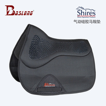 UK ShireVs Pneumatic Silicone Saddle Cushion Anti Slip Saddle Cushion Breathable Saddle Cushion Barrier Saddle Cushion Silicone Gel