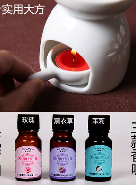 陶瓷精油小夜灯电子蜡烛香薰炉