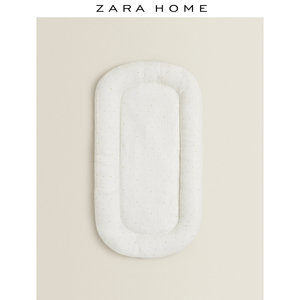 Zara Home 小星星室内印花绗缝巢状柔软白色婴儿床垫 41610523250