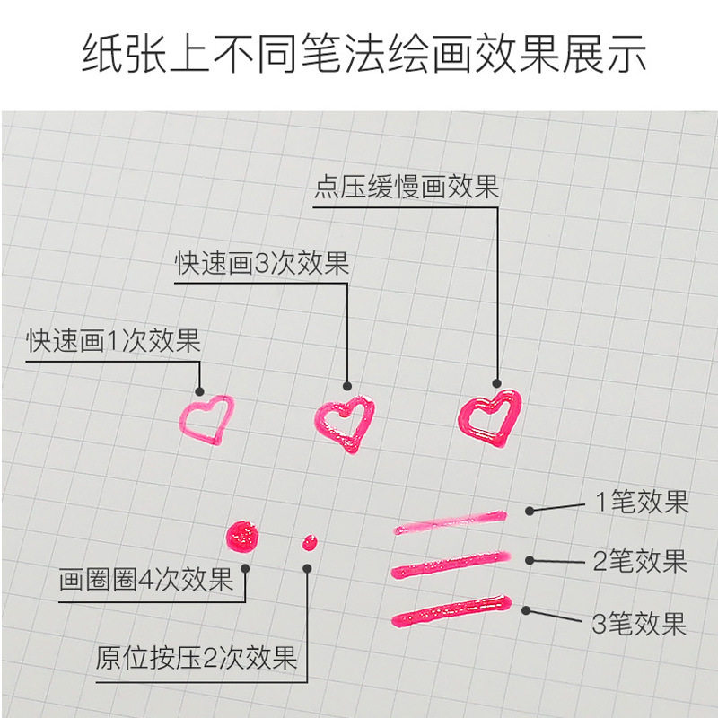 立体果冻笔 3D套装涂鸦果汁绘画手账笔 学生彩色12色中性笔,淘宝优惠券,粉丝福利购,淘宝优惠卷