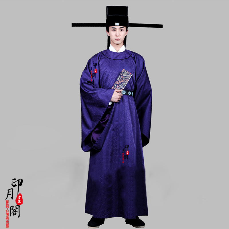 清平宋朝男士丞相官服大臣服圆领袍朝服皇帝服老爷文人古装演出服-图3