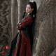 Black ladies Hanfu female swordsman night clothes ancient costume