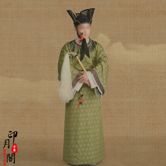 Qin, Han, Tang, Song and Qing Dynasty men's eunuchs and father-in-law ancient costumes