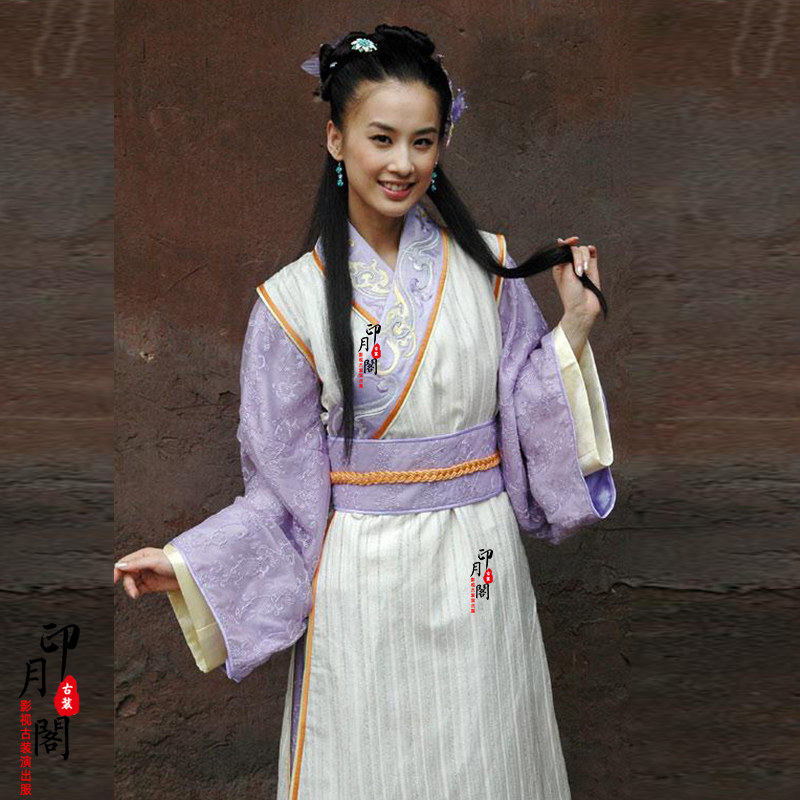 影视唐朝宋朝明朝女士棉麻古装群演小姐服丫鬟村姑老妇人夫人古装