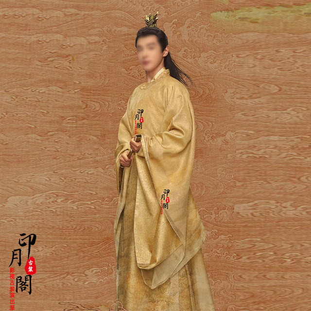 Tang Dynasty Wei Jin style men's Hanfu minister costume ancient costume