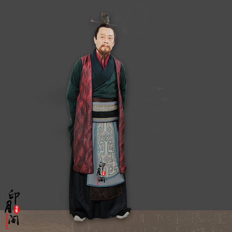 影视古装剧组群演古装男汉服古装将军便装大臣服配角富商棉麻武侠_虎窝淘