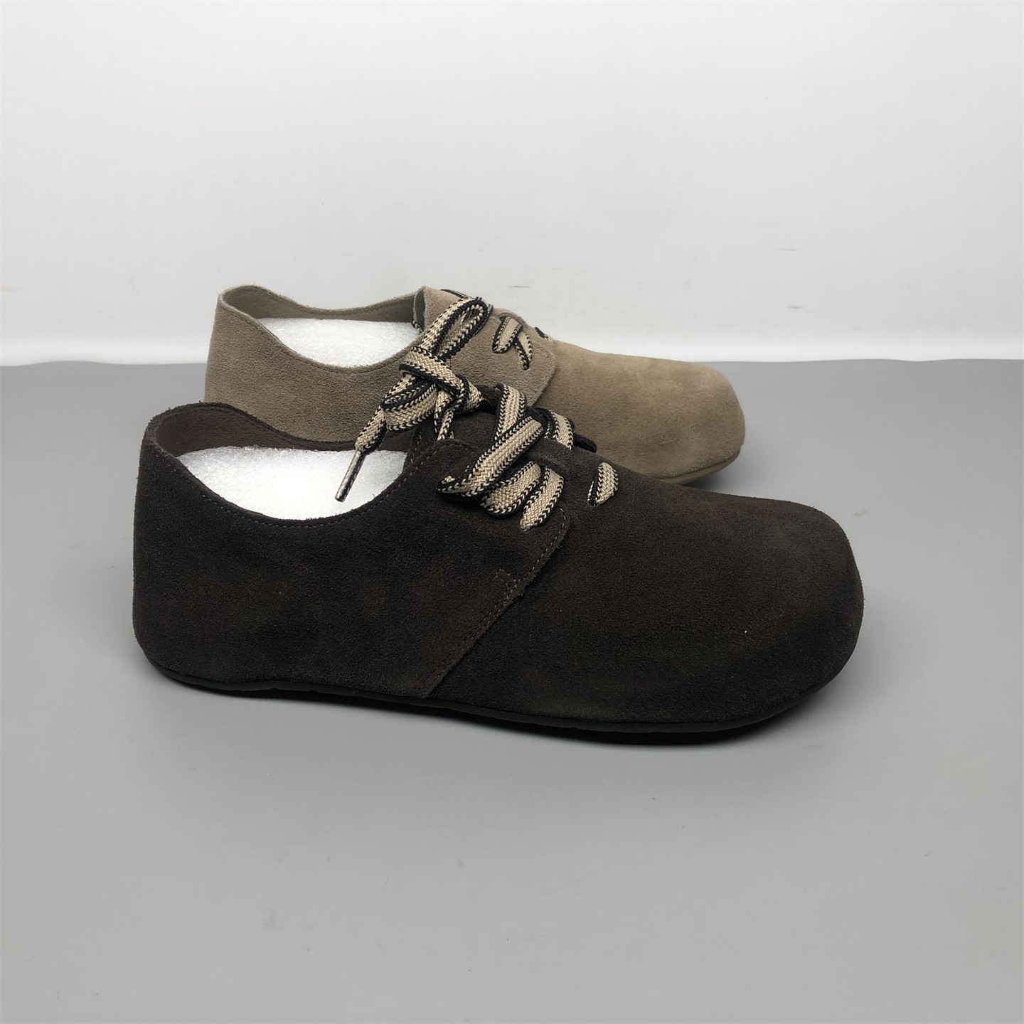 品牌撤柜真皮女鞋2025新款内增高复古百搭勃肯鞋气质休闲单鞋牛皮,淘宝优惠券,粉丝福利购,淘宝优惠卷