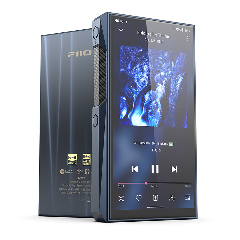 FiiO/飞傲 M23播放器安卓蓝牙HIFI无损音乐便携式随身听发烧级MP3-图3