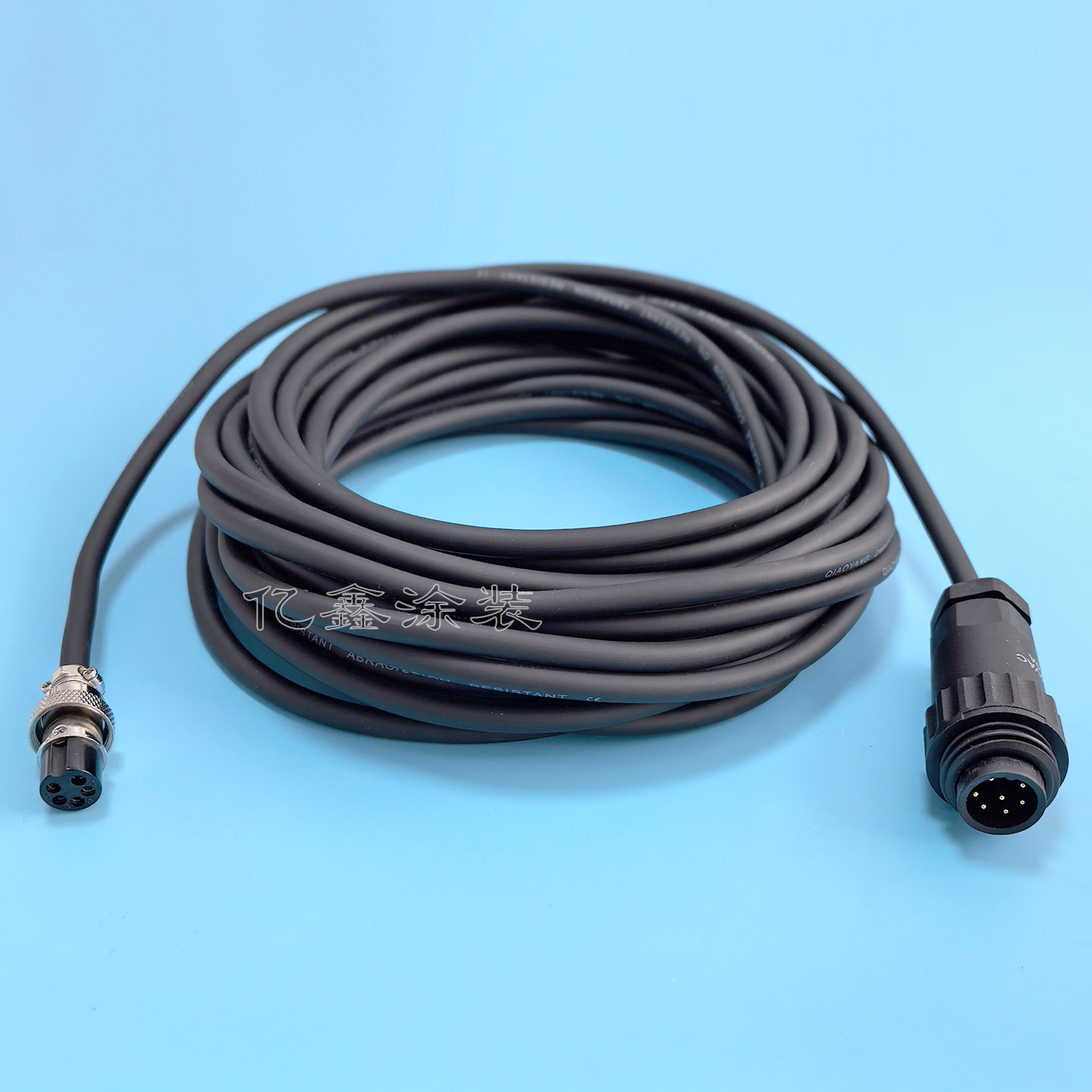 安本静电喷枪枪线电缆线粉末喷涂涂装设备配件2020款喷粉枪连接线,淘宝优惠券,粉丝福利购,淘宝优惠卷