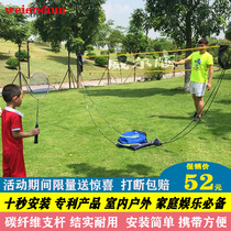Custom Standard Wilshun Badminton Net Rack Portable Cross-border E-commerce Amazon Speed selling is foldable