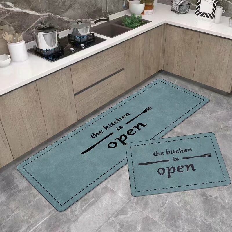 家用硅藻泥厨房吸油吸水防滑垫卫生间浴室防滑地垫入户门脚垫长条,淘宝优惠券,粉丝福利购,淘宝优惠卷