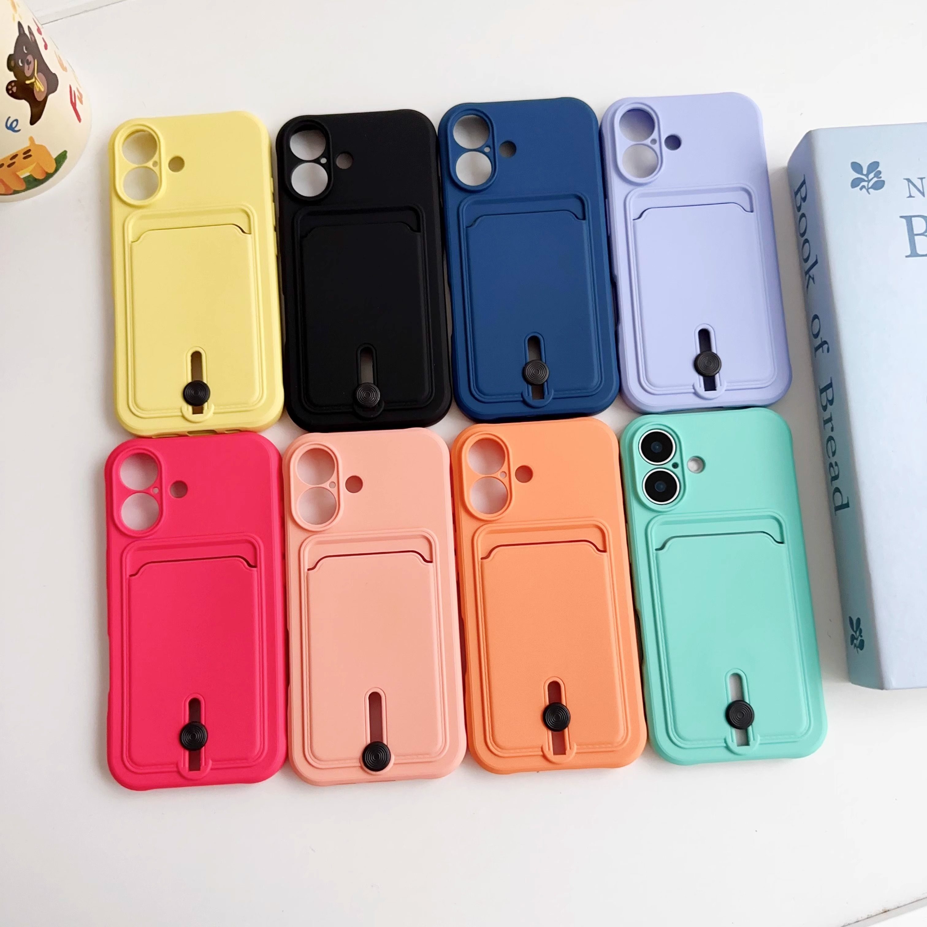 插卡放照片适用iPhone13手机壳16pro液态硅胶卡包苹果15promax简约高级感14/12潮牌防摔11卡套xr小众不撞款x