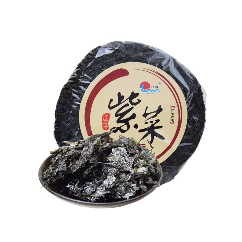 【拍1发3】辽海头水紫菜圆紫菜40g紫菜汤海鲜干货含料包大连特产,淘宝优惠券,粉丝福利购,淘宝优惠卷