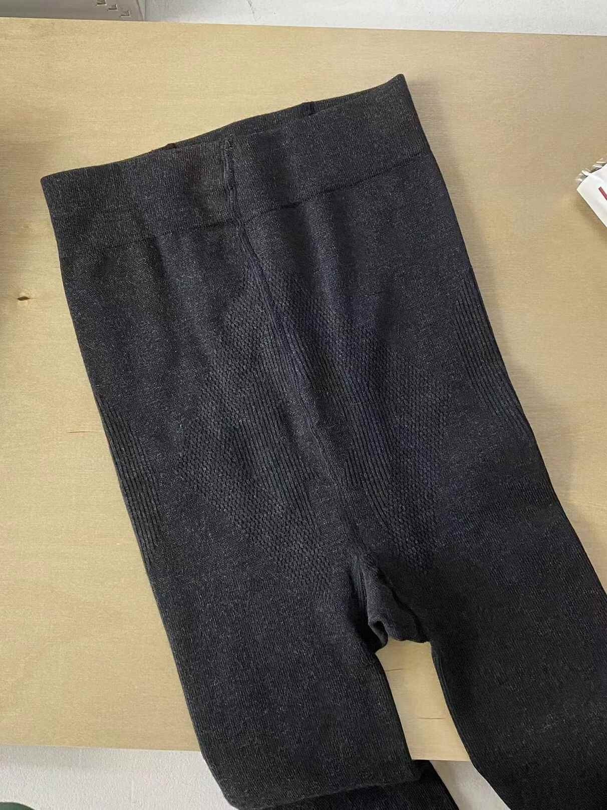 秋冬现货自发热高腰收腹婴儿绒磨毛韩流小竖条微压显瘦连袜打底裤,淘宝优惠券,粉丝福利购,淘宝优惠卷