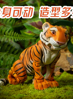 多色打印萌系关节可动造型多变