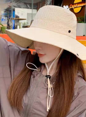 登山帽速干防晒渔夫帽夏厂家直销