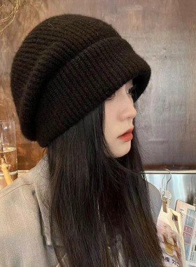 针织帽逛街韩版女秋冬季厂家直销