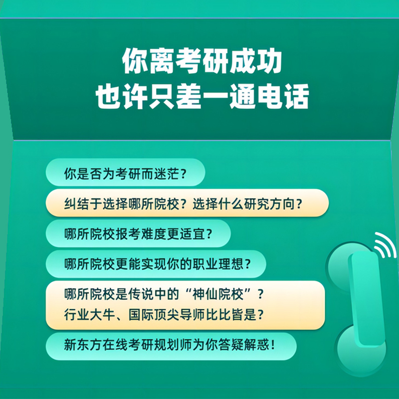 新东方考研择校规划1对1复试调剂数据库信息定制指导规划网课-图3