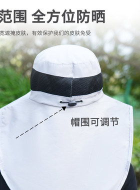防蚊帽钓鱼帽养蜂帽套头防晒露营防蜜蜂批发户外旅游防尘帽防虫帽