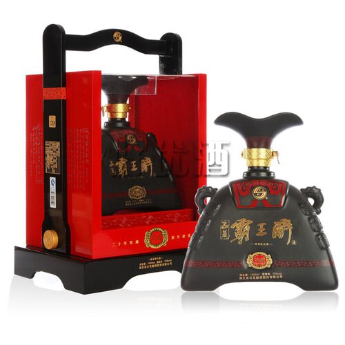 石花霸王醉珍藏版20年窖藏高档礼盒70度高度清香型白酒正品包邮 - 图0