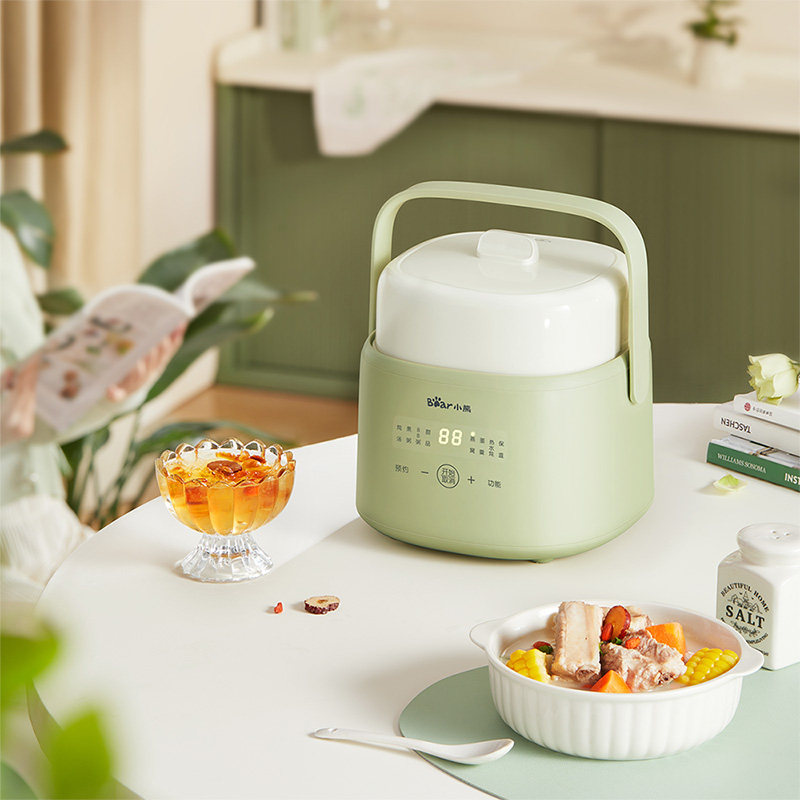 小熊电炖盅燕窝炖盅隔水炖家用煲汤锅电炖锅小炖锅1一2人宝宝辅食,淘宝优惠券,粉丝福利购,淘宝优惠卷