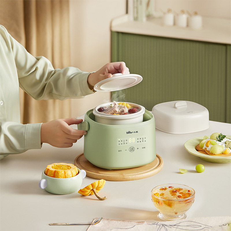 小熊电炖盅燕窝炖盅隔水炖家用煲汤锅电炖锅小炖锅1一2人宝宝辅食,淘宝优惠券,粉丝福利购,淘宝优惠卷