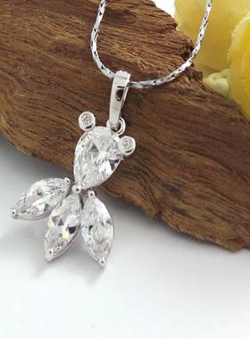 如饰国风新中式年年有余红色耳饰锆石中古风秋冬金鱼吊坠项链女