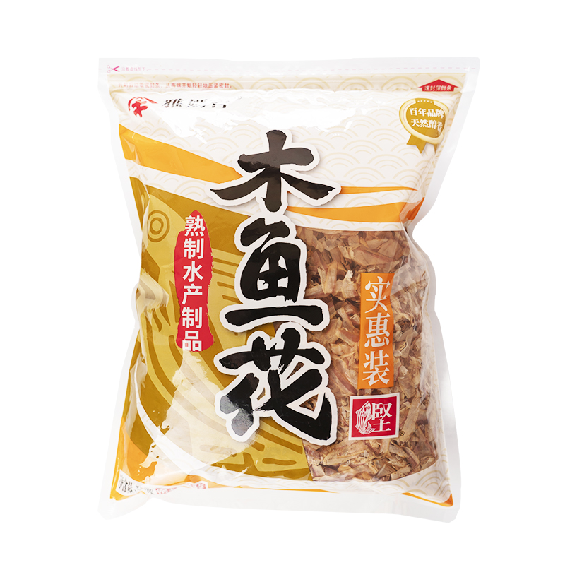 日本料理食材章鱼小丸子材料雅玛吉木鱼花鲣鱼柴鱼片商用500g-图3