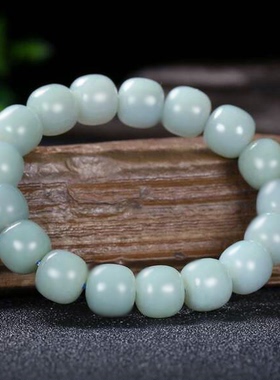 新疆且末蓝老型珠手串蓝色且末料