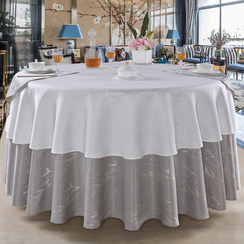 酒店餐布桌布大圆桌餐厅饭店用台布宴会电动定制台布椅套,淘宝优惠券,粉丝福利购,淘宝优惠卷