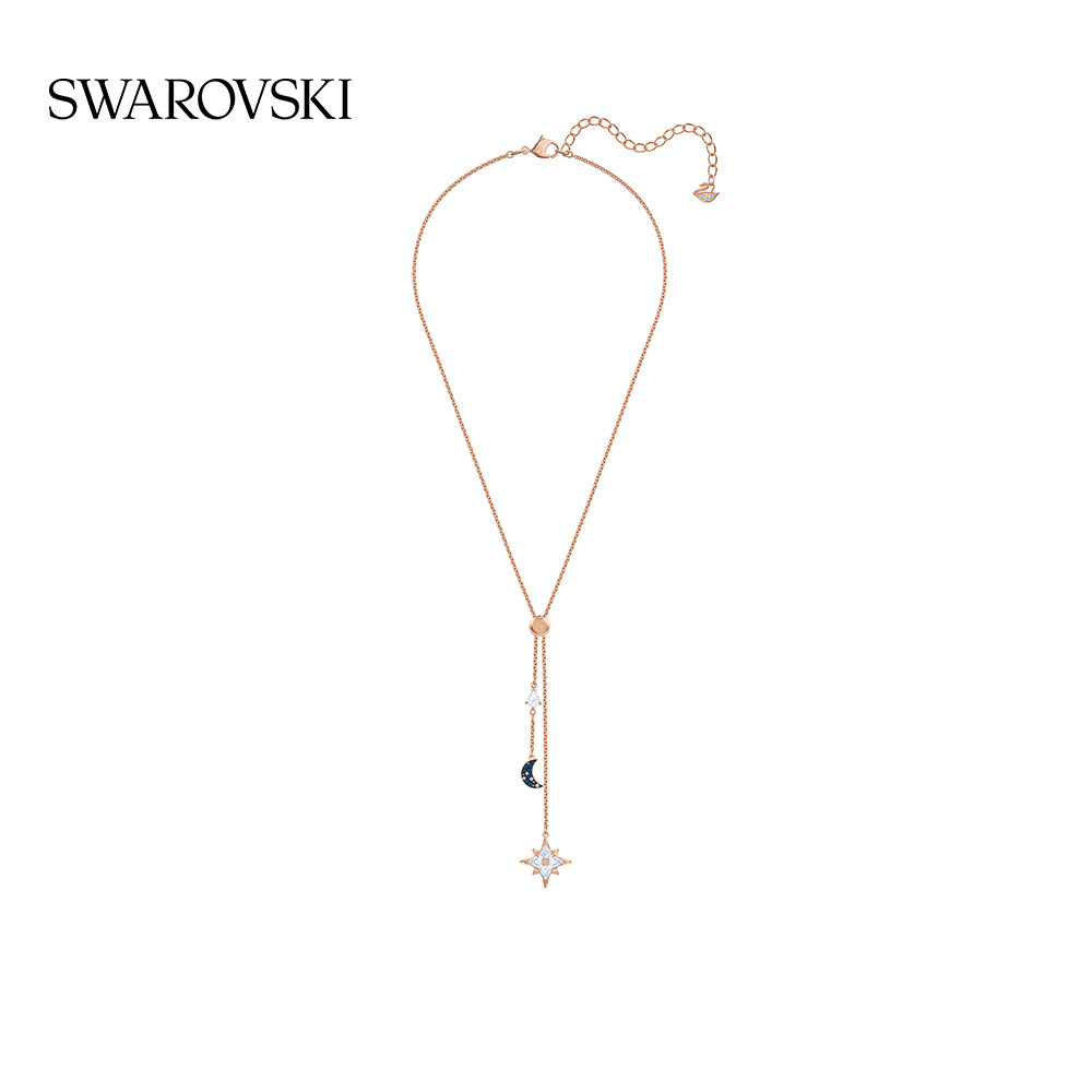 施华洛世奇swarovski symbol毛衣链 施华洛世奇项链